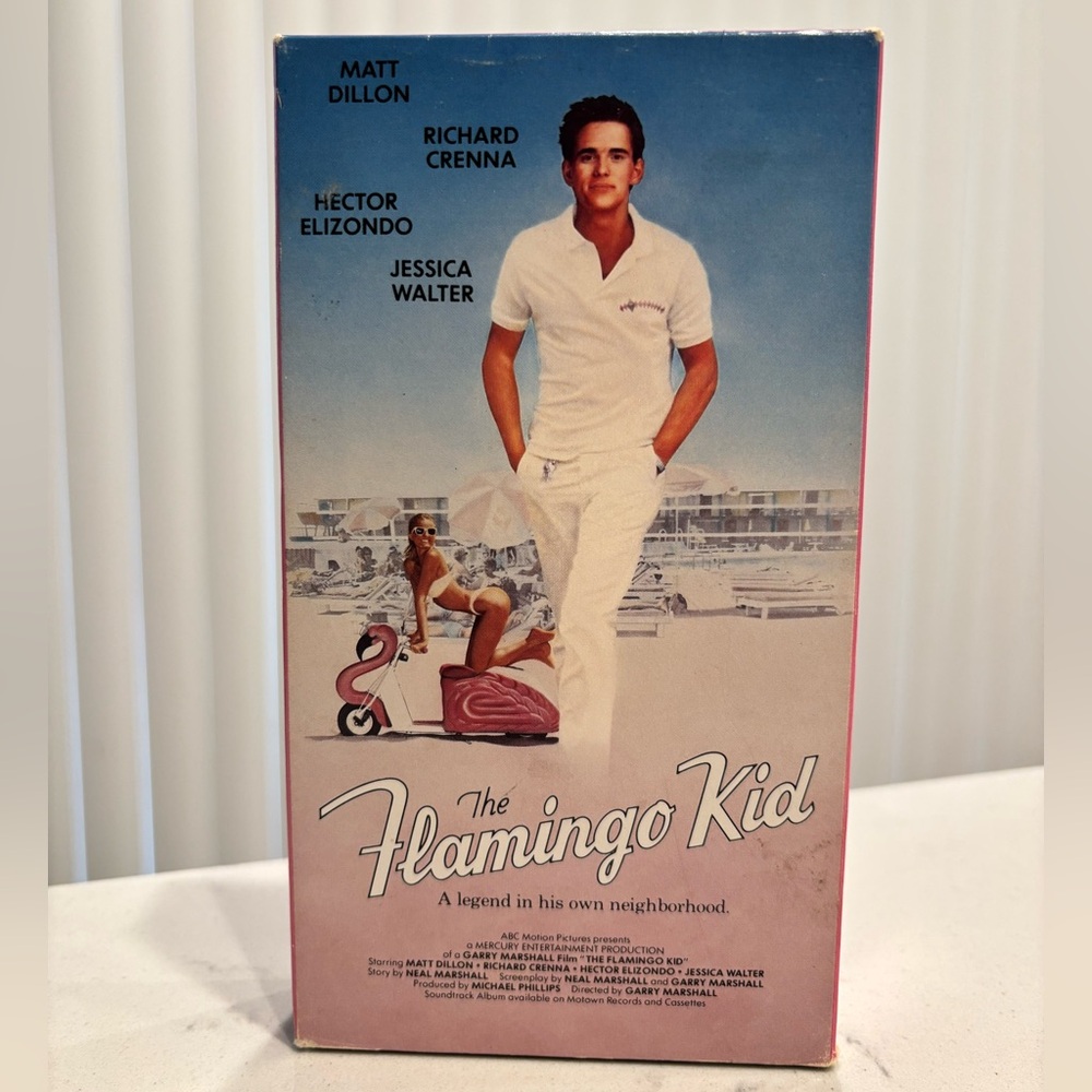 The Flamingo Kid VHS Tape 1984